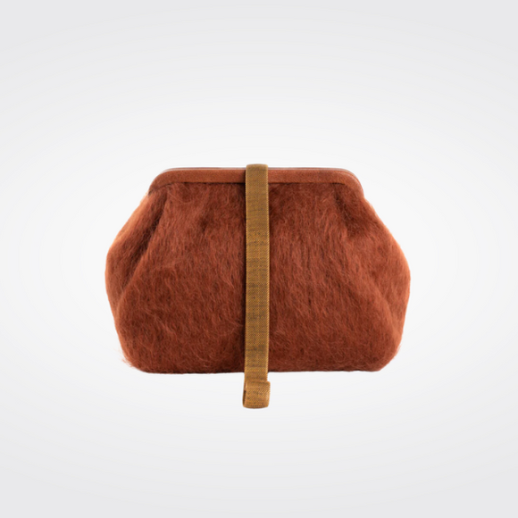 Susan Bag Mohair in Chestnut