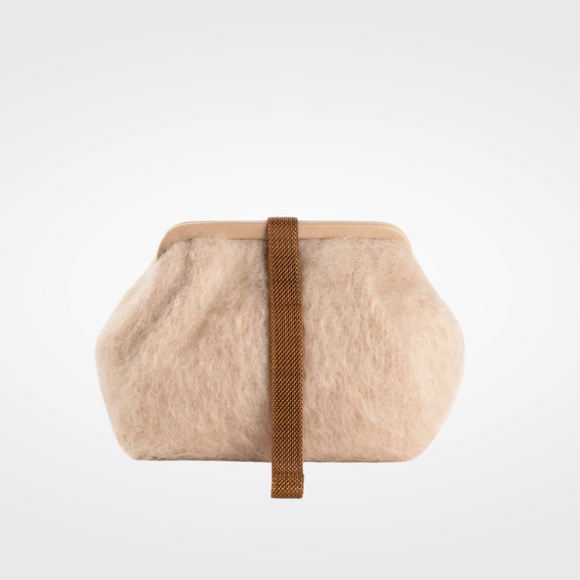 Susan Bag Mohair in Natural