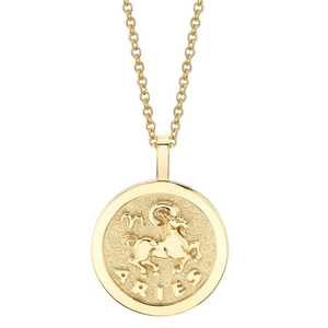 Classic Zodiac Coin Pendant