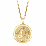 Classic Zodiac Coin Pendant