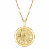 Classic Zodiac Coin Pendant