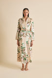 Capability Tirtoff Cream Floral Robe