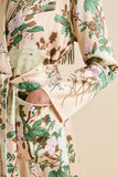 Capability Tirtoff Cream Floral Robe