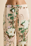 Lila Tirtoff Cream Floral Pajamas