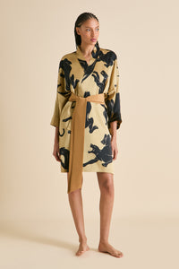 Mimi Perriand Gold Panther Robe