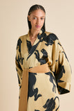 Mimi Perriand Gold Panther Robe