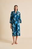 Sabine Tibatant Blue Floral Robe