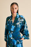 Sabine Tibatant Blue Floral Robe