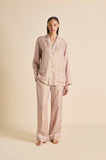 Yves Sarazzin Pink Geometric Pajamas